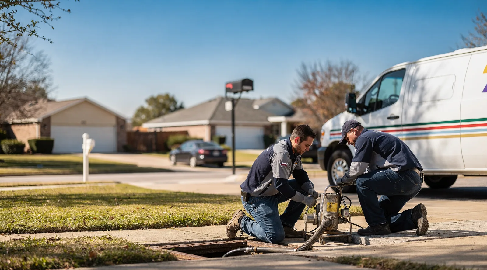 Drain Cleaning in Midfield, TX near me
